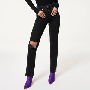 GOOD AMERICAN Jeans GOOD
BOY 32" | Black270 | Size 6/28